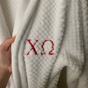 Chi Omega Bath Robe